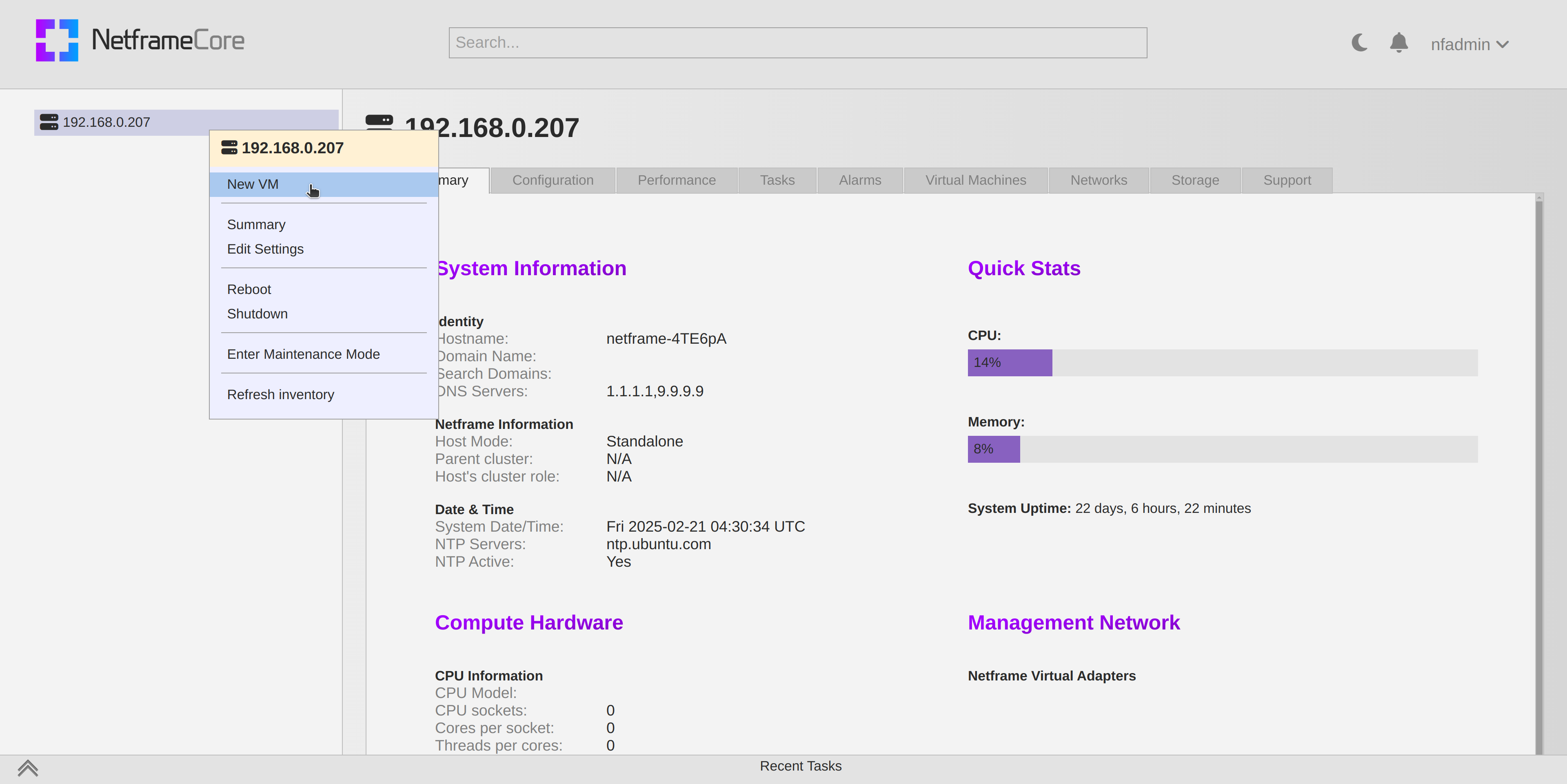 Netframe Core Quick Start Guide | Netframe Documentation